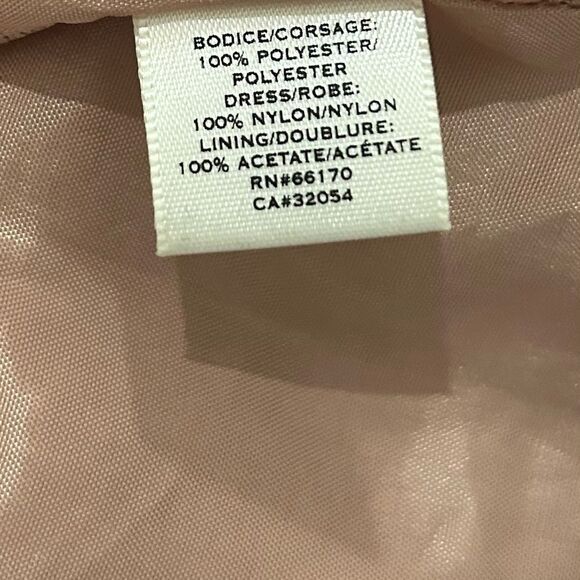 Anthropologie Tan Print Moulinette Soeurs Albertine Flocked Sheath Dress Size 8 - Picture 9 of 11